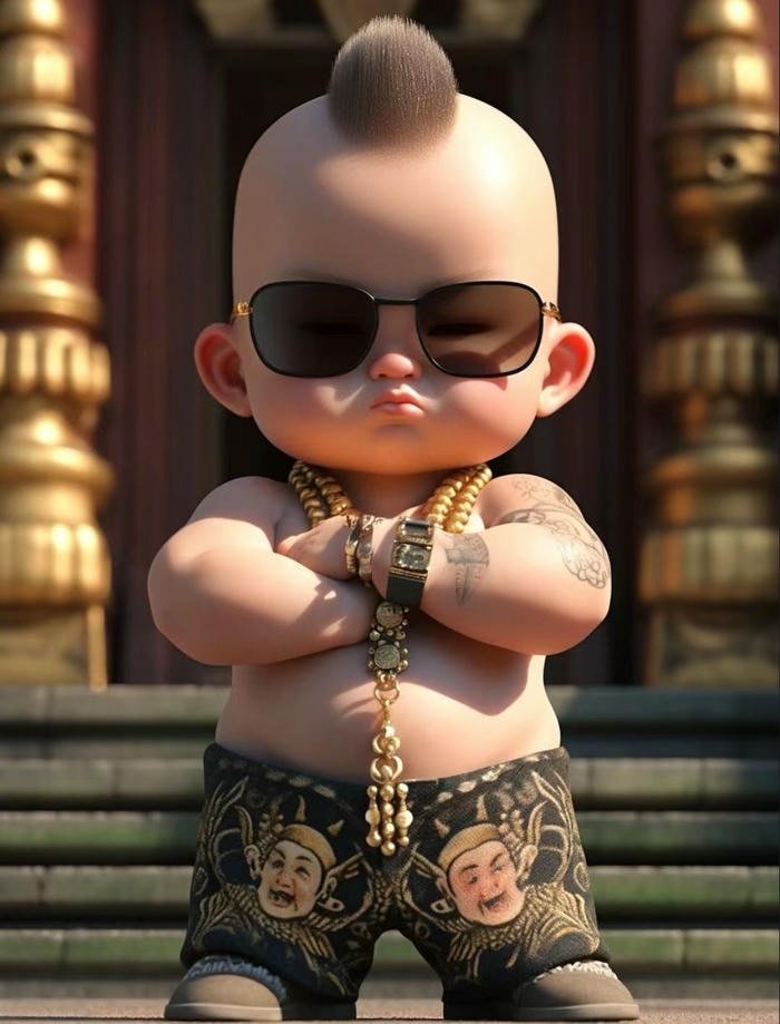 dp goofy funny boys smile power