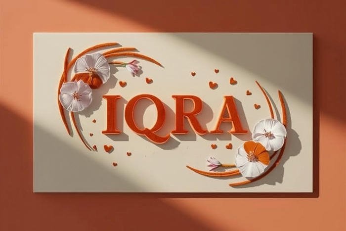 every moment brightens with iqra name dp