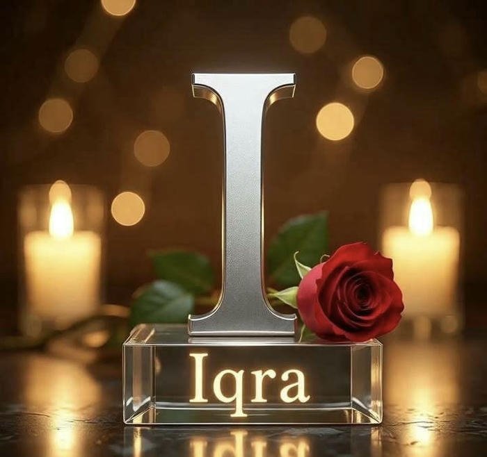 gentle winds touch the calm iqra name dp