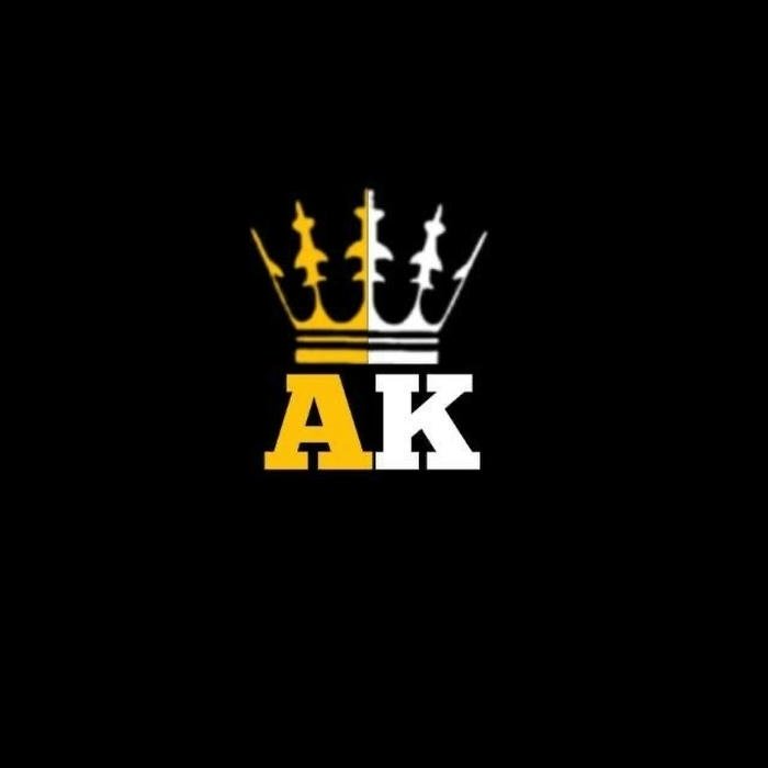 glowing with angelic charm ak name dp