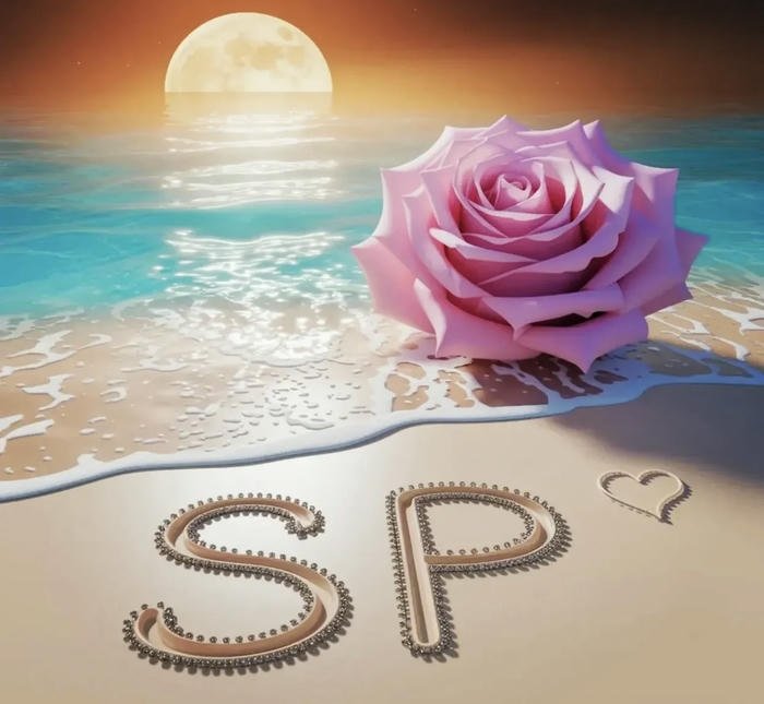 her calm face in sp name dp