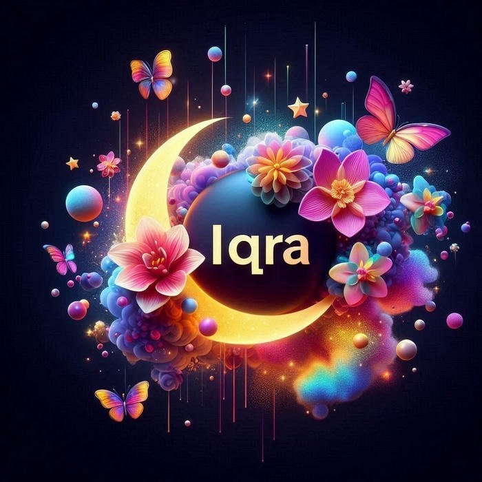 iqra name dp looks so cute today