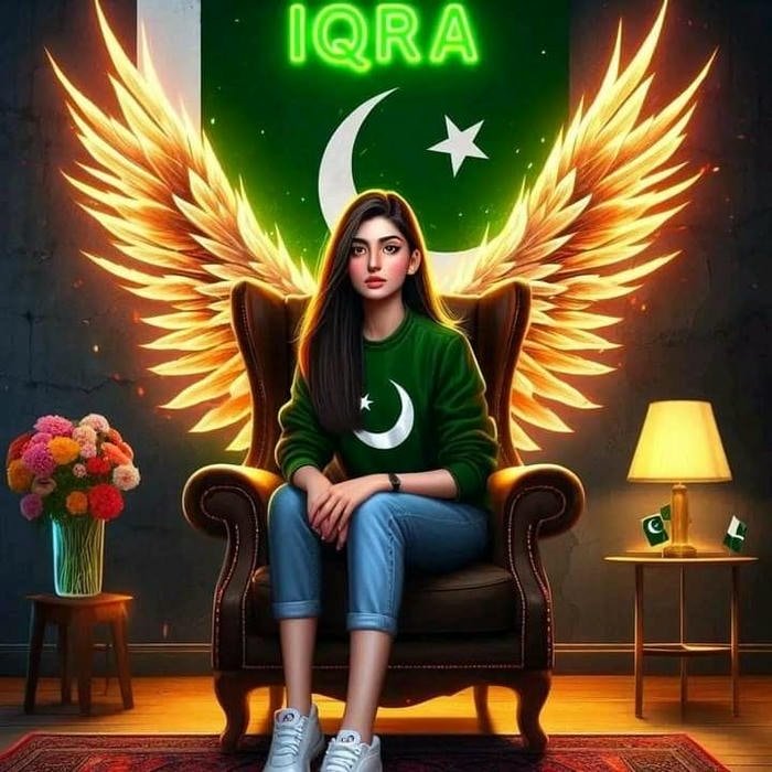 lovely mood wraps around iqra name dp