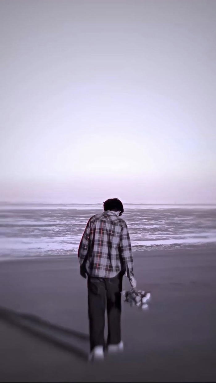 mood off dp for boy under dark sky