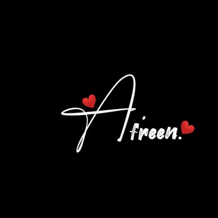 people notice the gentle afreen name dp