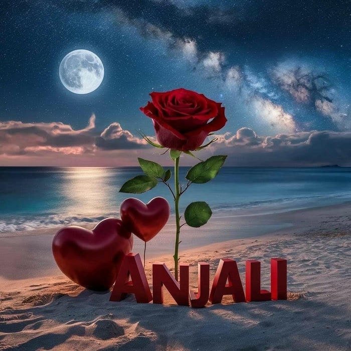 pretty vibes anjali name dp full of grace