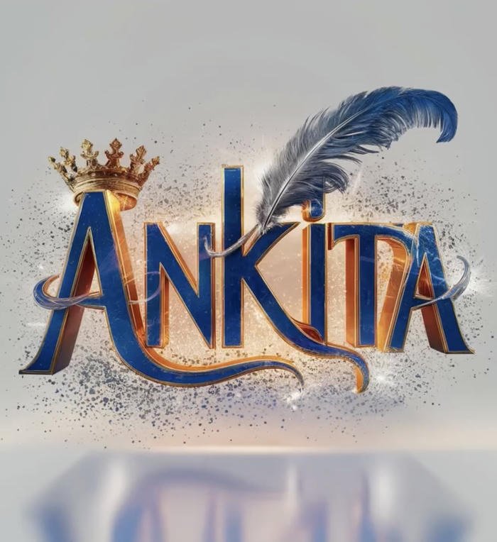 pure beauty shines through ankita name dp