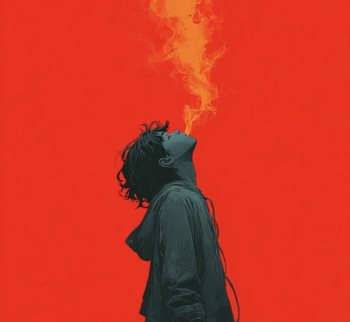 quiet rain mirrors boy dp mood off