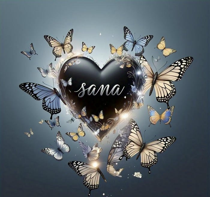 sana name dp fairy princess style charm