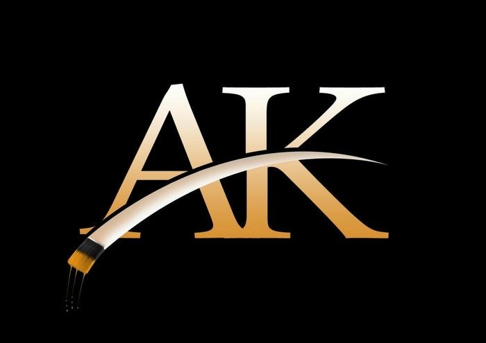 shining with lovely aura ak name dp