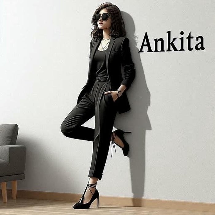 so charming is the ankita name dp today