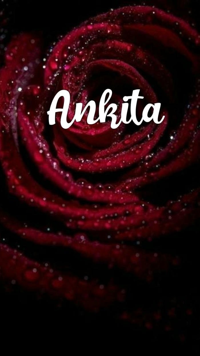 soft beauty lives in ankita name dp