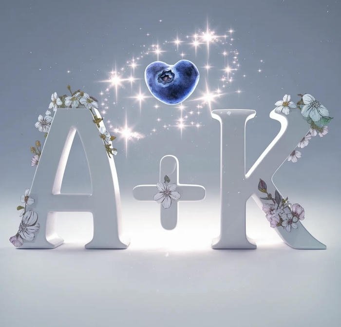 soft glow ak name dp full of charm