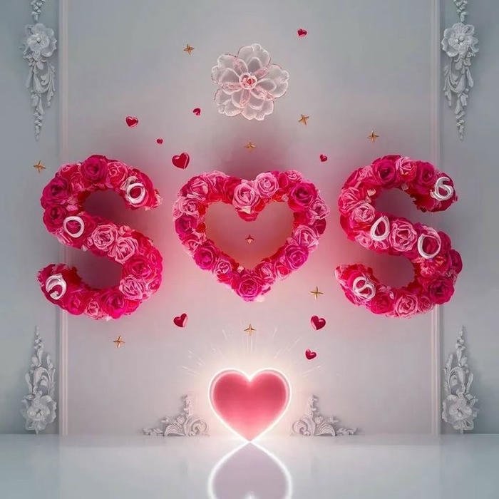 ss name dp soft pastel mood