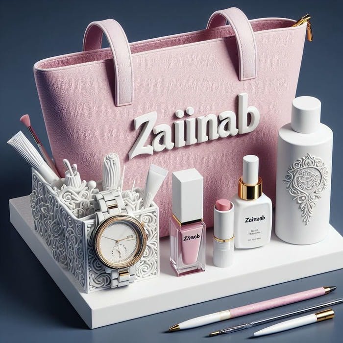 subtle charm zainab name dp avatar