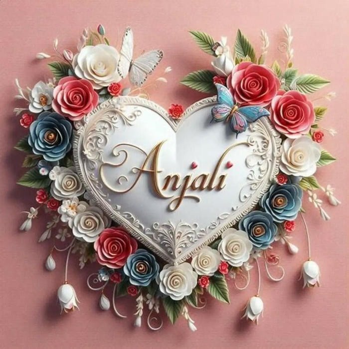 sweet charm anjali name dp truly mesmerizing today