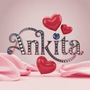 sweet energy around the ankita name dp