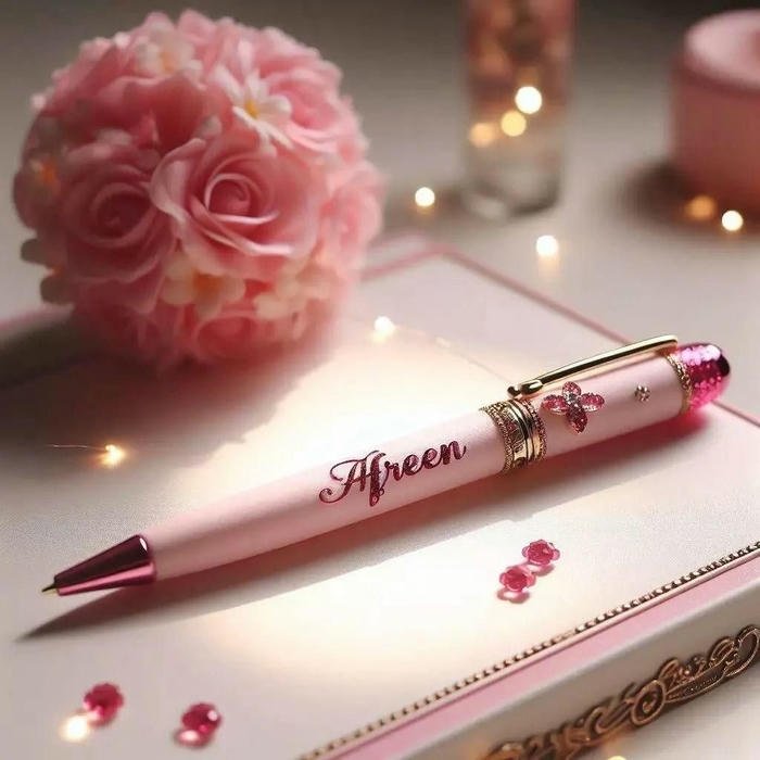 sweet soul afreen name dp melts many hearts