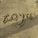 zoya name dp modern poetic vibe