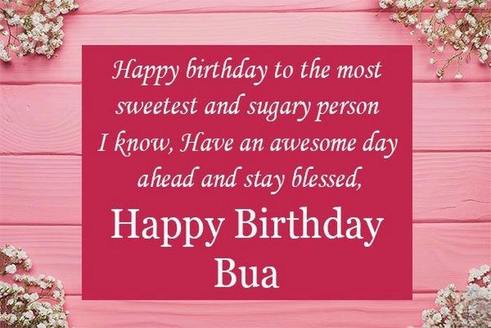 Birthday wishes for bua ji meaningful celebratory words