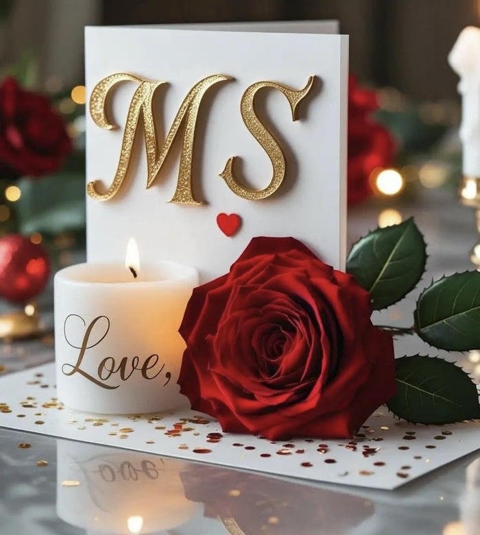 Bright neon ms name dp theme