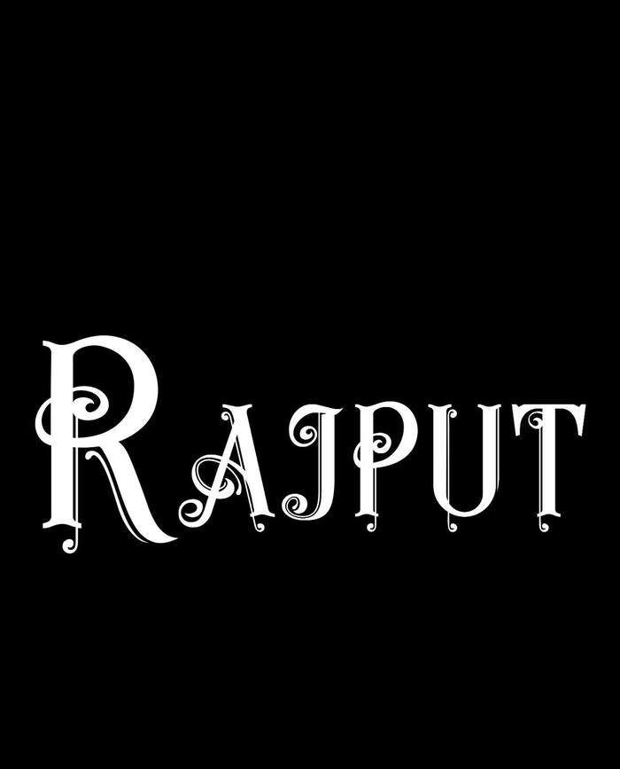Calm but powerful pose in rajput name dp