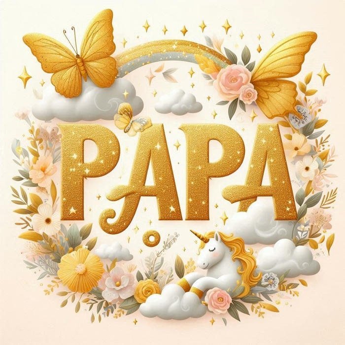 Classic gentleman style Papa name dp