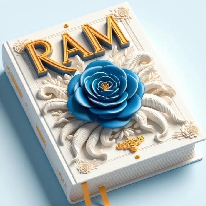 Clean background portrait for ram name dp