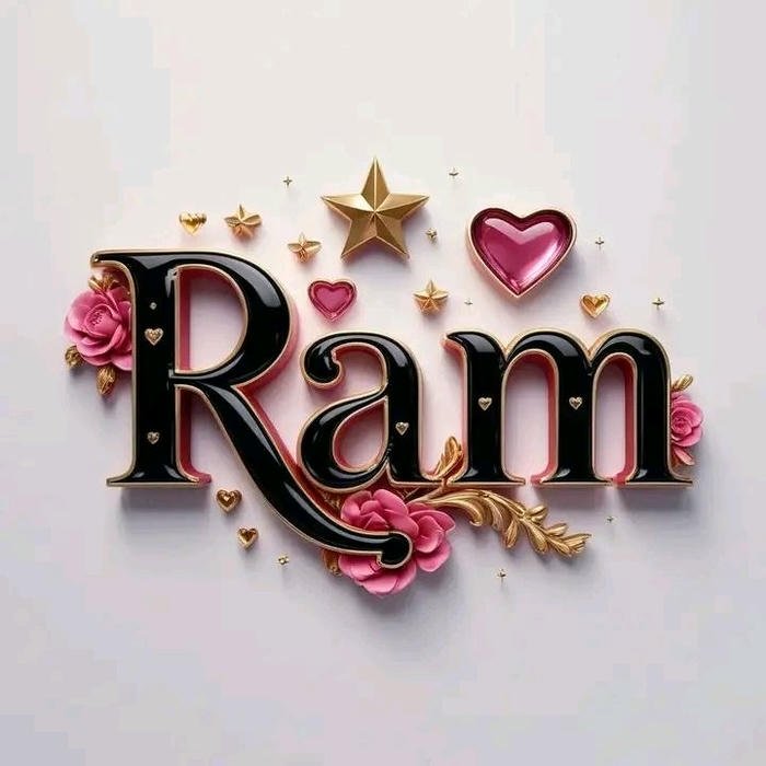 Confident mood reflected in ram name dp