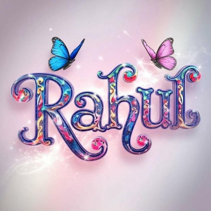 Creative headshot direction for rahul name dp