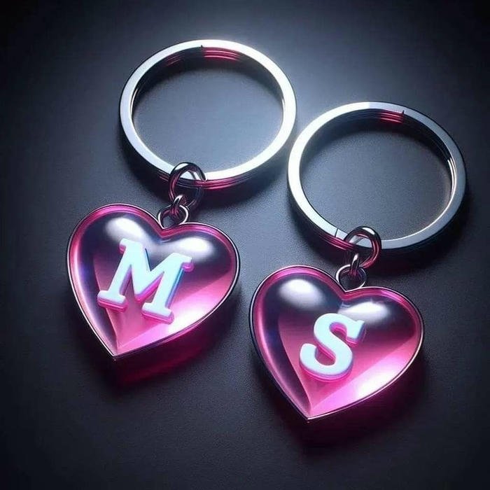 Cute lovely ms name dp design