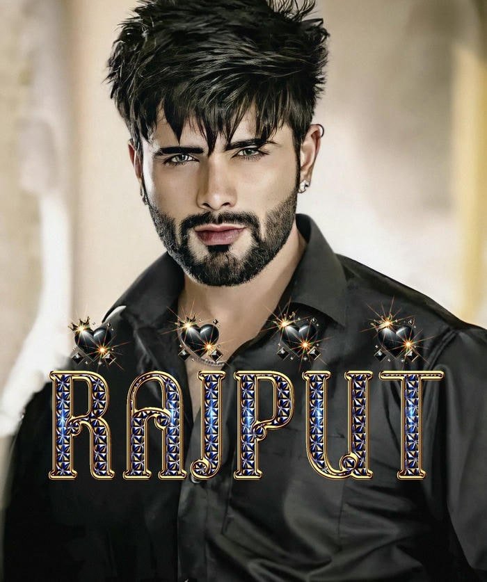 Dark tone aesthetic suits rajput name dp