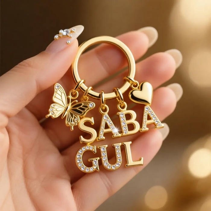 Elegant classy profile look saba name dp