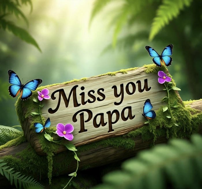 Grand classic touch Papa name dp