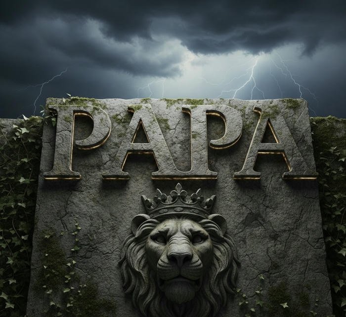 Legendary iconic mood Papa name dp