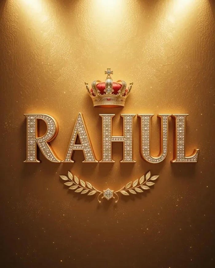 Natural candid frame highlights rahul name dp