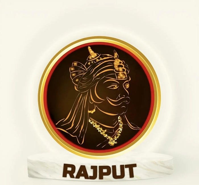 Profile aesthetics centered around rajput name dp