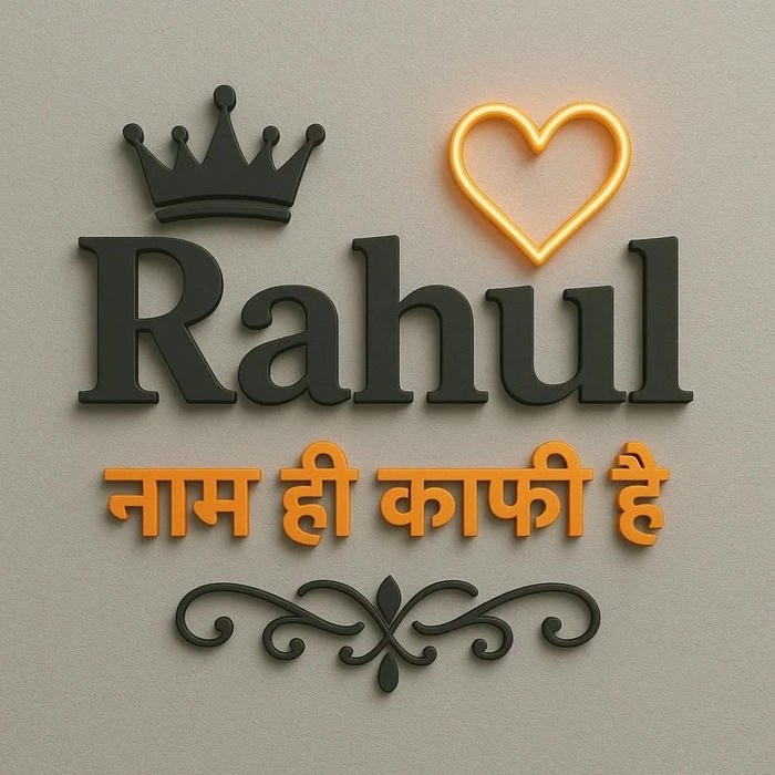 Rahul name dp relaxed smile candid moment