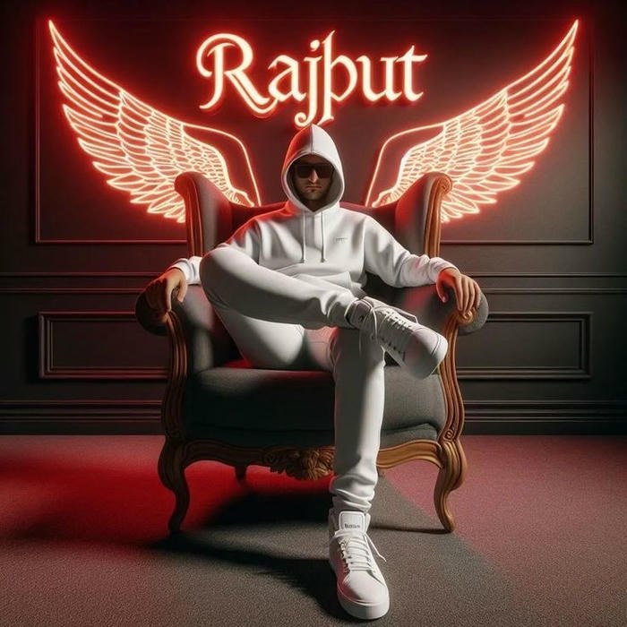 Rajput name dp sharp gaze confident mood