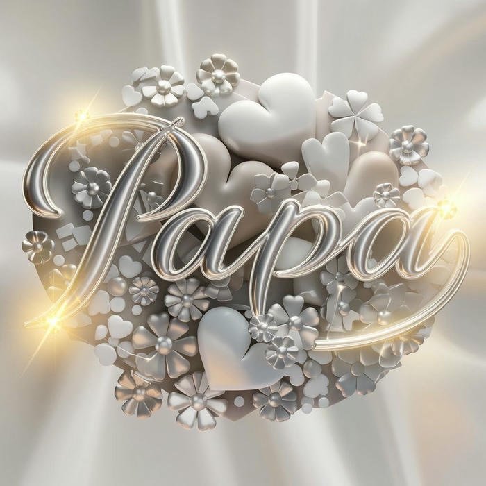 Sharp formal aura Papa name dp