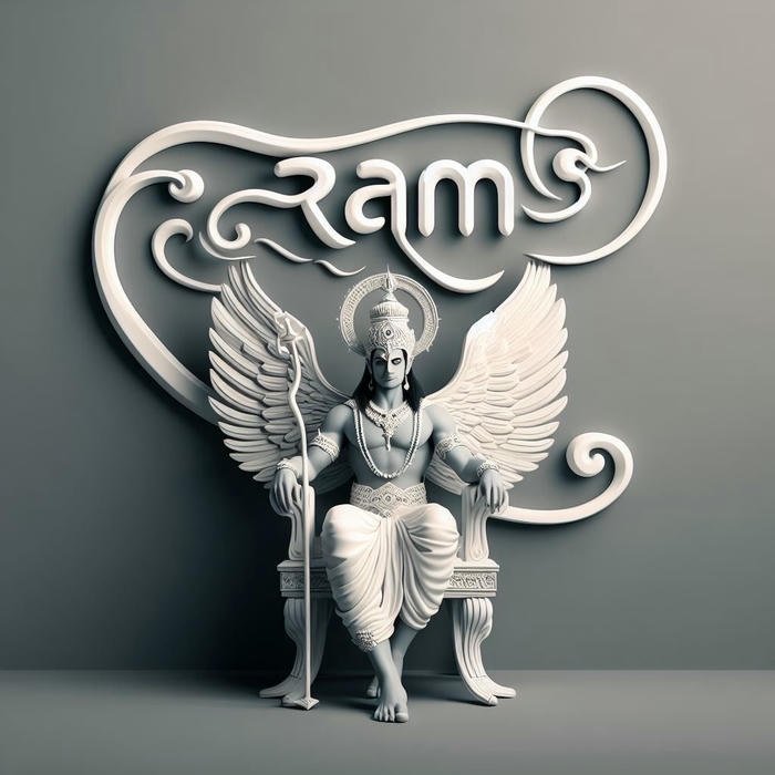 Sharp side profile look for ram name dp