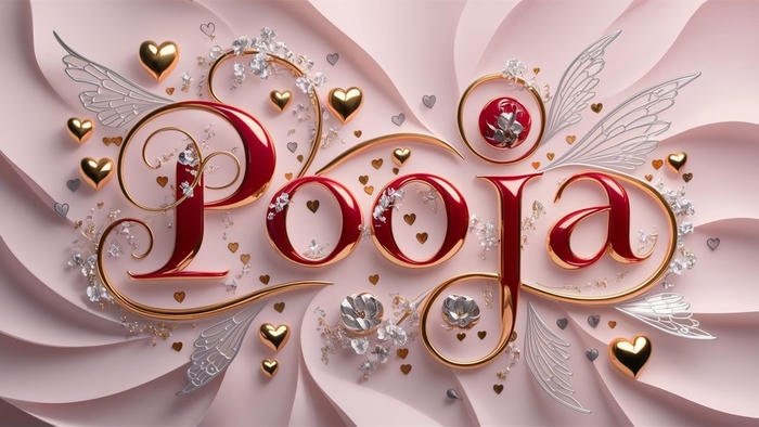 Strong expression shown in pooja name dp