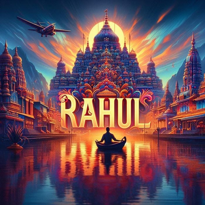 Studio close up concept for rahul name dp