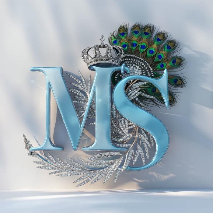 Unique creative ms name dp frame