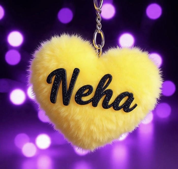 calm intensity lives in neha name dp