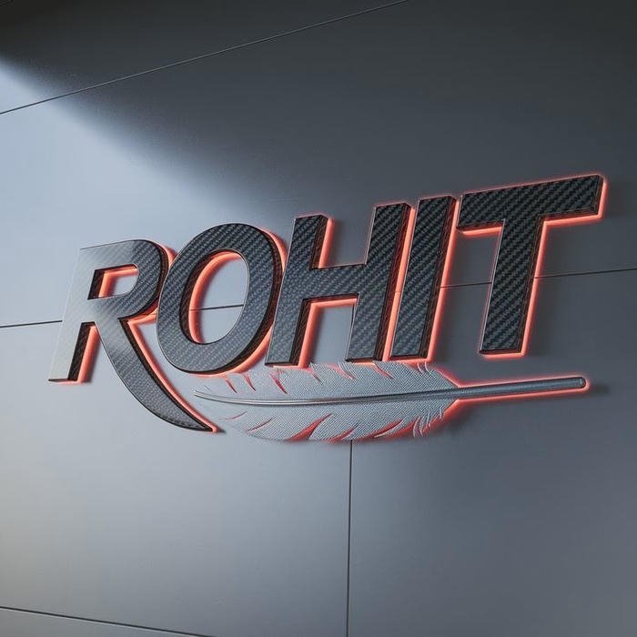 cinematic low light rohit name dp vibe