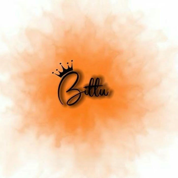 creative bittu name dp unique art