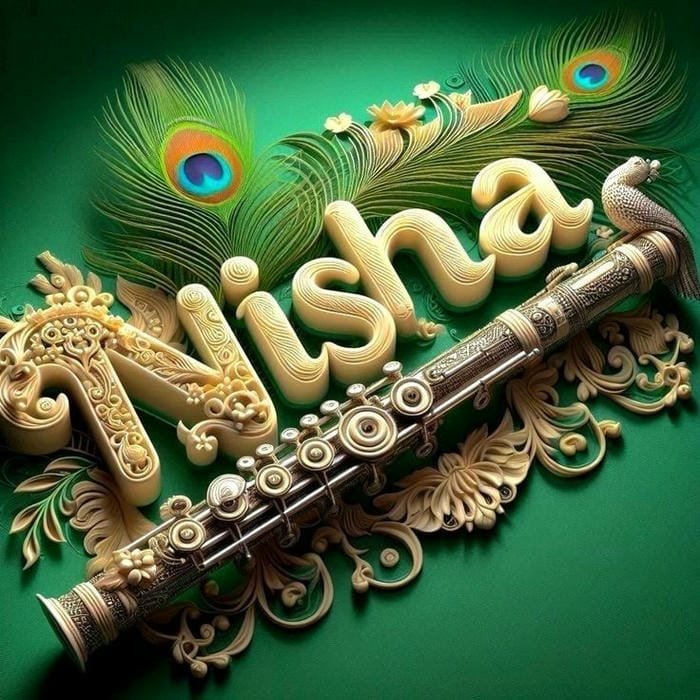 dreamy aura resting inside nisha name dp