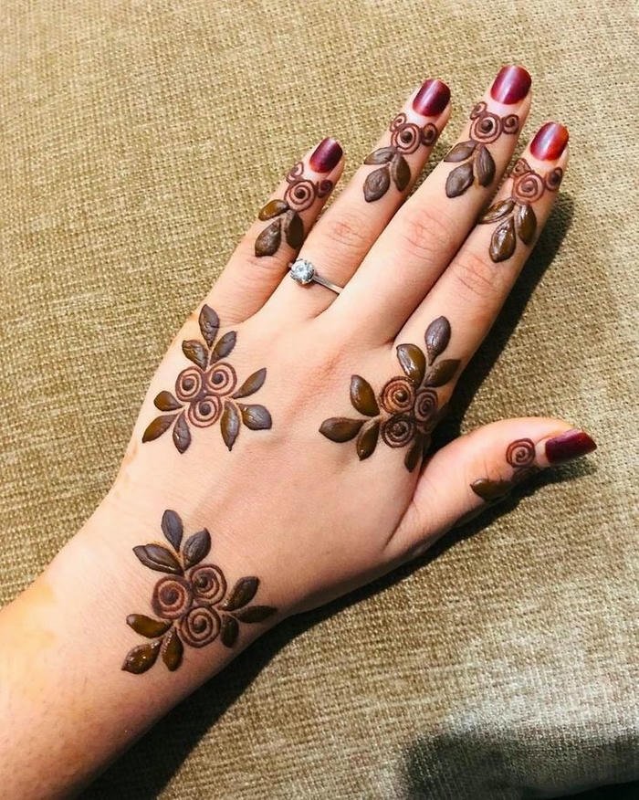 easy eid mehndi design simple styles