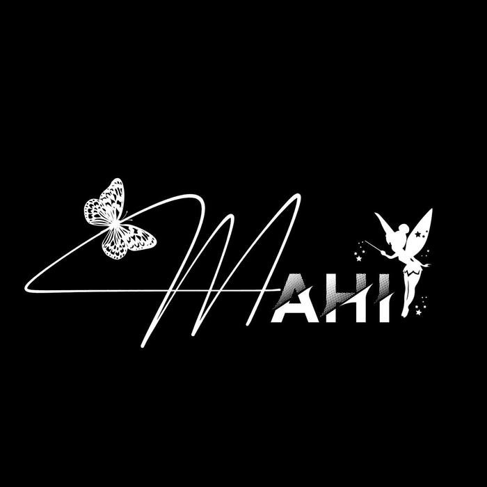 love theme mahi name dp romantic style